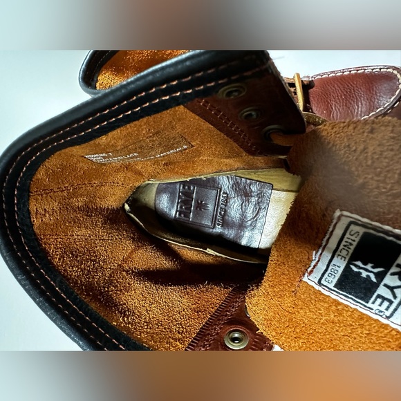 Frye boots Dakota mid lace women’s size 7 - Picture 5 of 7